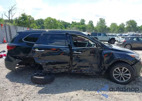 2019 Hyundai Santa Fe Xl Se из США, поврежденный, VIN KM8SMDHF9KU297970